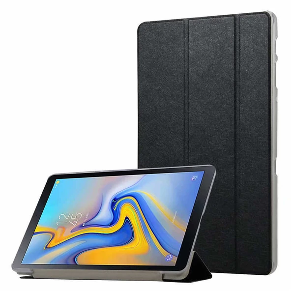 Zore Galaxy ile uyumlu Tab A T590 Smart Cover Standlı 1-1 Kılıf ürün görseli 1