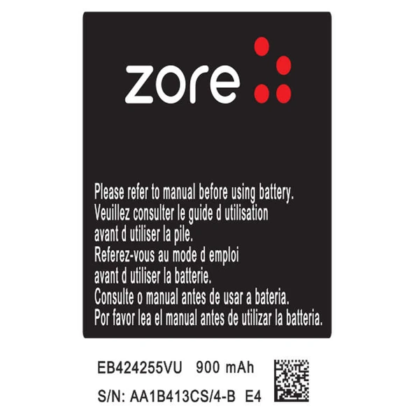 Zore Galaxy ile uyumlu Corby 2 S3850 A Kalite Uyumlu Batarya ürün görseli 1