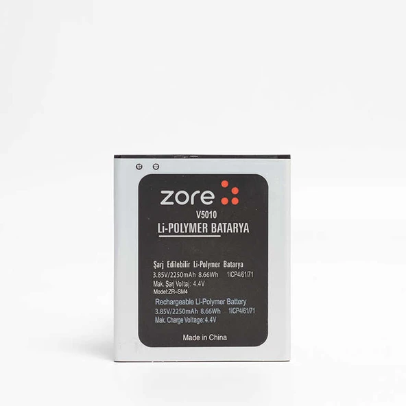 Zore Vestel Venüs V3 5010 A Kalite Uyumlu Batarya ürün görseli 1