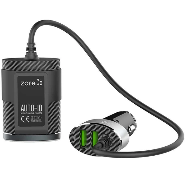 Zore ZR-C502 2+2 Araç Şarj Seti - Resim 9
