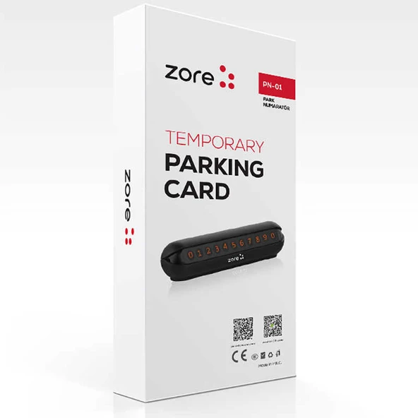 Zore PN-01 Araç Park Numaratörü - Resim 5