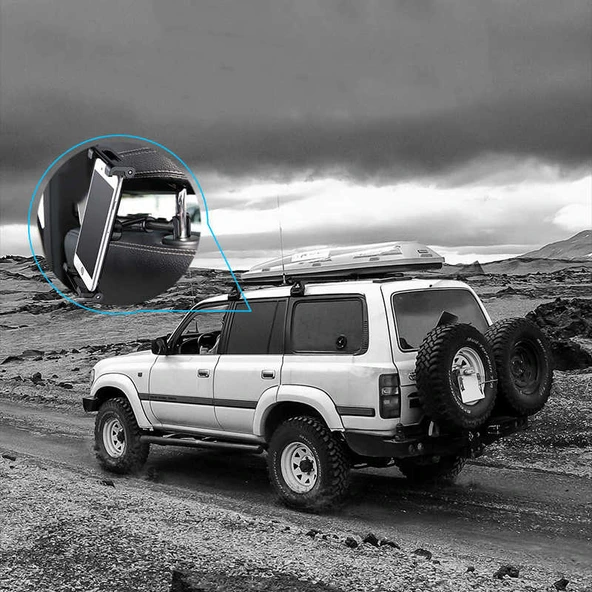 Zore PB-45 Araç Telefon Tablet Tutucu - Resim 6