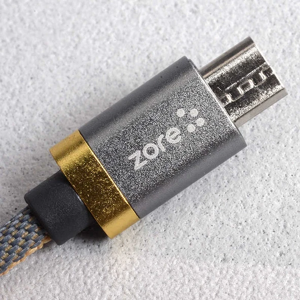 Zore Poro Micro Usb Kablo 1M - Resim 4