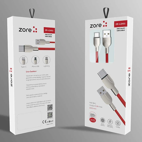 Zore ZR-LS411 Micro Usb Kablo ürün görseli 1