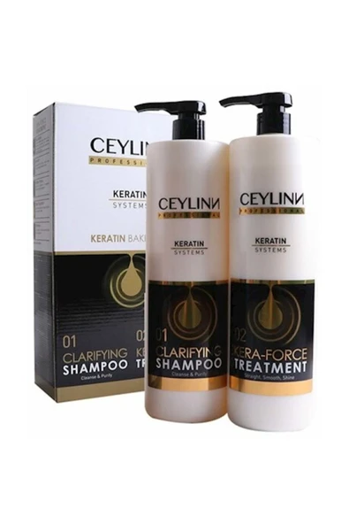 Ceylinn Keratin Saç Bakım Seti 1000 ml (X2) ürün görseli 1
