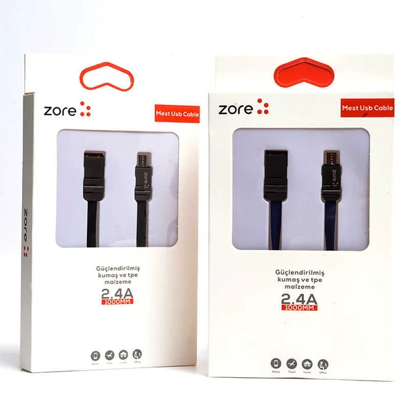 Zore Mest Micro Usb Kablo 1M - Resim 12