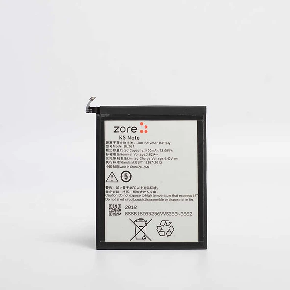 Lenovo K5 Note Zore Tam Orjinal Batarya ürün görseli 1