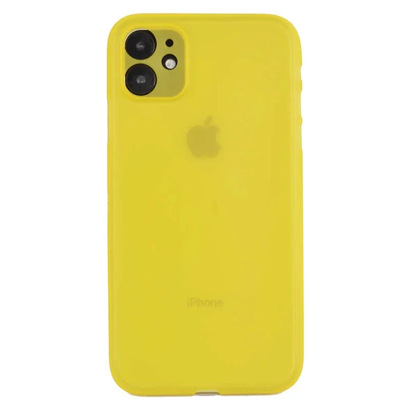 Zore Apple ile uyumlu iPhone 11 Kılıf Eko PP Kapak ürün görseli 1