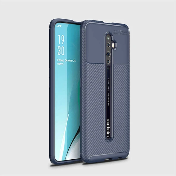 Zore Oppo ile uyumlu Reno 2Z Kılıf Negro Silikon Kapak ürün görseli 1
