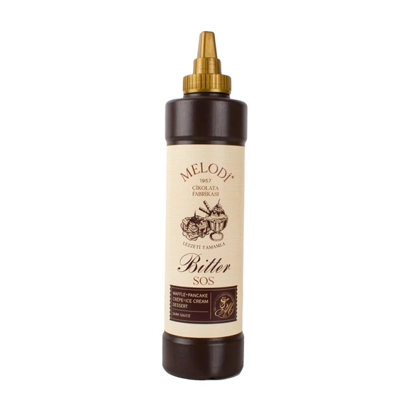 Melodi Çikolata Bitter Waffle Sos 300 Gr ürün görseli 1