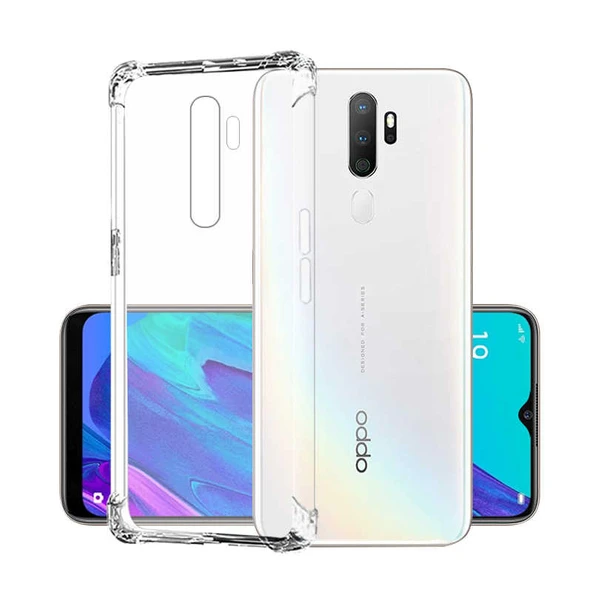 Zore Oppo ile uyumlu A5 2020 Kılıf Nitro Anti Shock Silikon ürün görseli 1