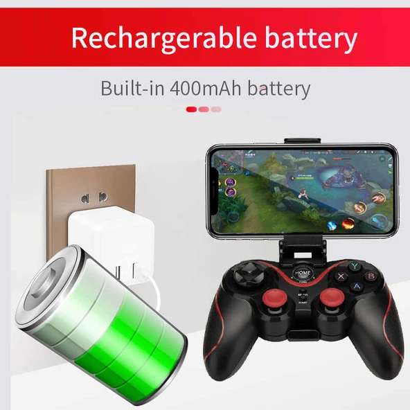 Zore S6 Bluetooth Mobil Oyun Konsolu - Resim 9