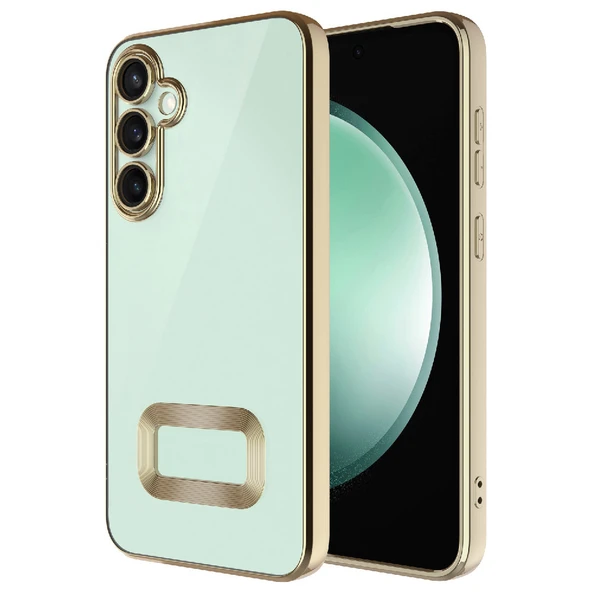 Zore Galaxy ile uyumlu A26 Kılıf Kamera Korumalı Logo Gösteren Omega Kapak ürün görseli 1