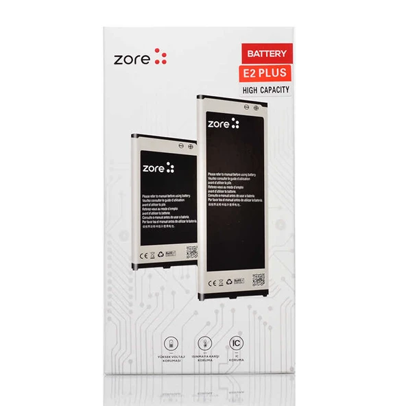Zore Vestel Venüs E2 Plus A Kalite Uyumlu Batarya - Resim 2