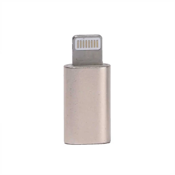 Zore iPhone 7-8 İçin Metal 01 5'li Lightning Dönüştürücü Set ürün görseli 1