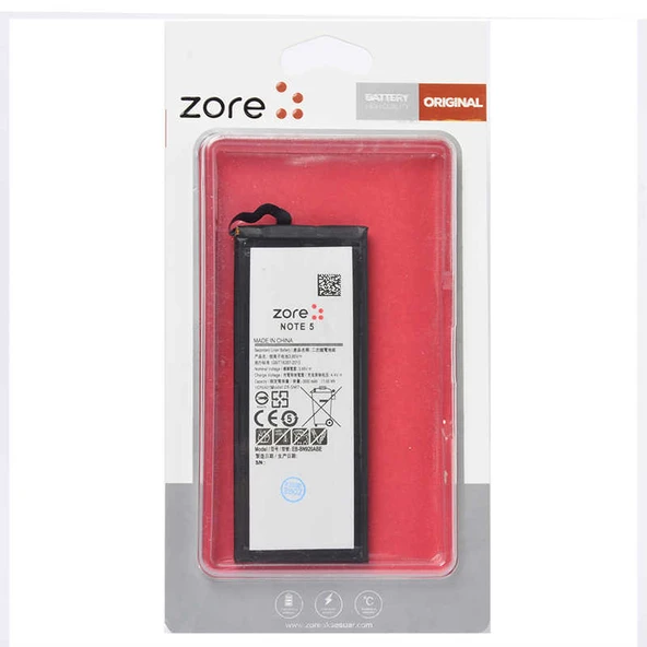 Galaxy Note 5 Zore Tam Orjinal Batarya - Resim 2