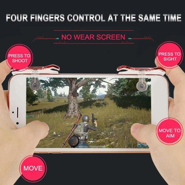 Zore E9 Mobil Game Oyun Kontrol Aparatı - Resim 4