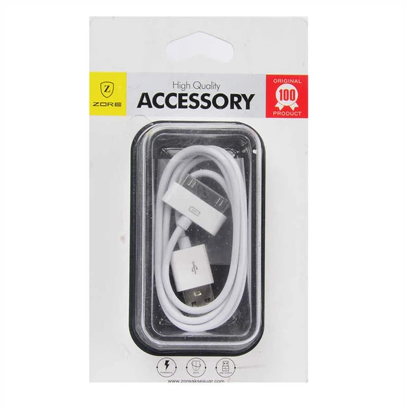 Zore iPhone 4S Usb Kablo ürün görseli 1