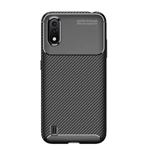 Zore Galaxy ile uyumlu A01 Kılıf Negro Silikon Kapak ürün görseli 1