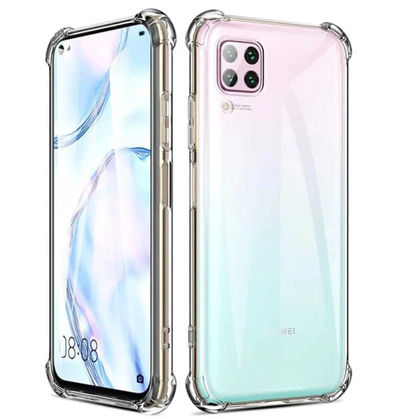 Zore Huawei ile uyumlu P40 Lite Kılıf Nitro Anti Shock Silikon ürün görseli 1