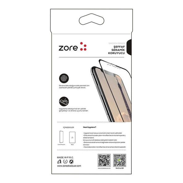Zore Huawei ile uyumlu P40 Lite E Seramik Ekran Koruyucu - Resim 2