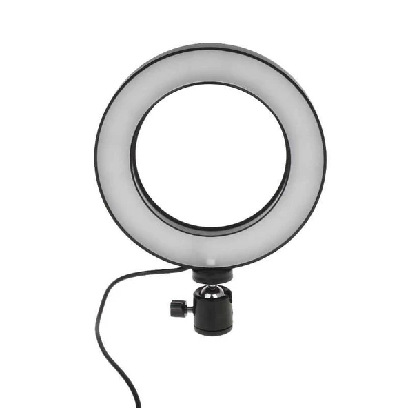 Zore M-16 Işıklı Telefon Tutucu Ring Light - Resim 5