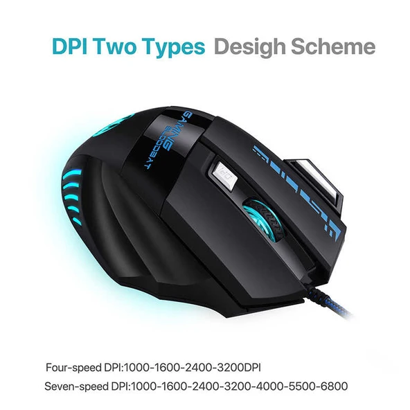 Zore GM02 Oyuncu Mouse - Resim 9