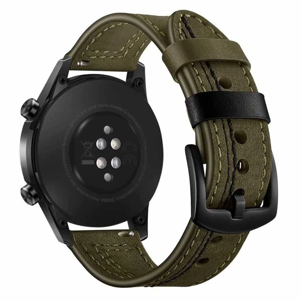 Zore Gear ile uyumlu S2 (20mm) KRD-19 Deri Kordon ürün görseli 1