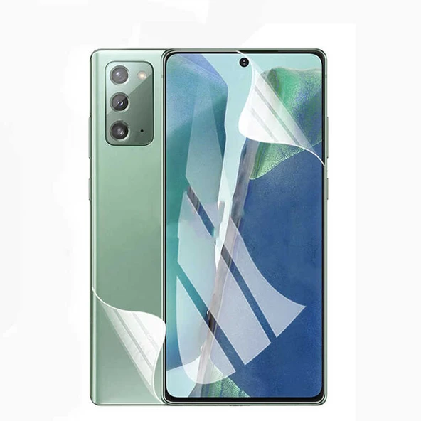 Zore Galaxy ile uyumlu Note 20 Süper Pet Ekran Koruyucu Jelatin ürün görseli 1