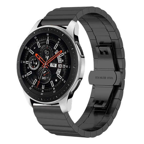 Zore Gear ile uyumlu S3 (22mm) KRD-16 Metal Kordon ürün görseli 1