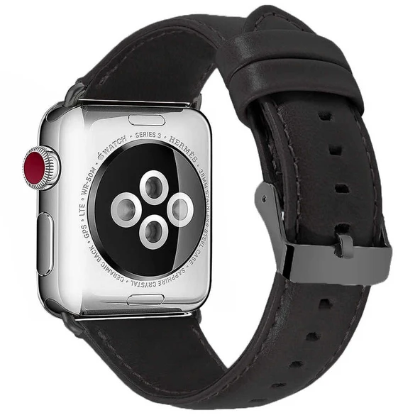 Zore ​​​Apple ile uyumlu Watch 40mm Luxury Leather Deri Kordon ürün görseli 1