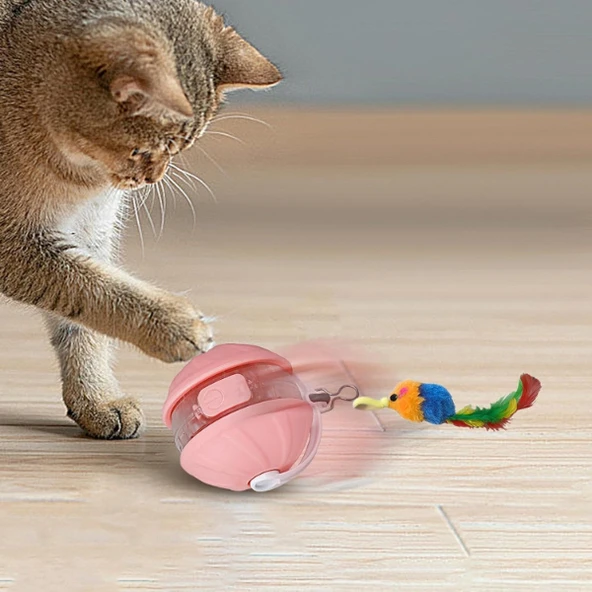 Şarjlı Hareketli Kedi Topu Oyuncak ürün görseli 1
