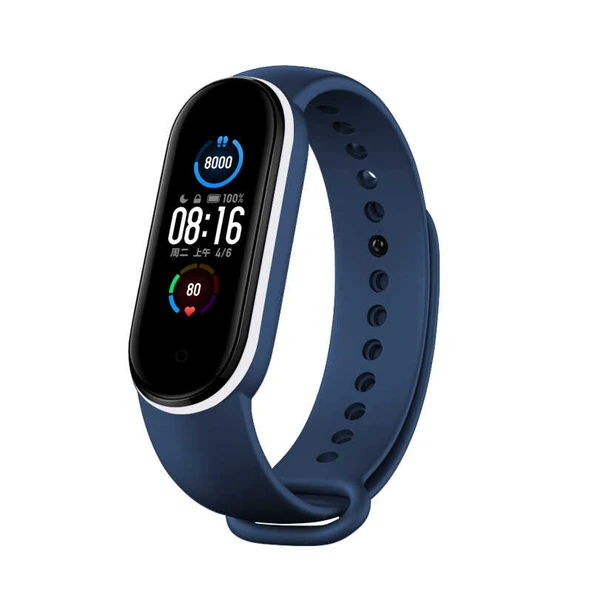 Zore Xiaomi ile uyumlu Mi Band 5 KRD-24 Silikon Kordon ürün görseli 1