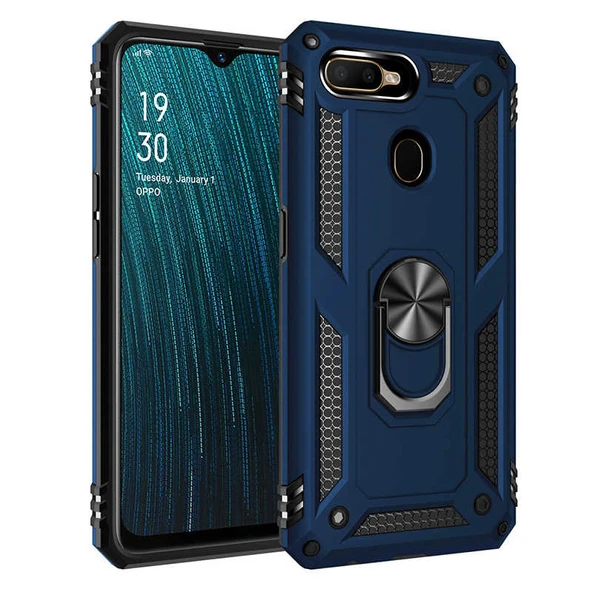 Zore Oppo ile uyumlu A7X Kılıf Vega Kapak ürün görseli 1