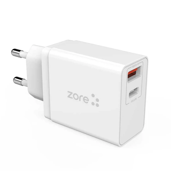 Zore ​XMac Serisi ZR-X2 Seyahat Şarj Başlığı ürün görseli 1