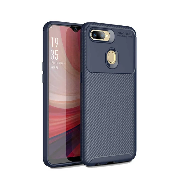 Zore Oppo ile uyumlu A5S Kılıf Negro Silikon Kapak ürün görseli 1