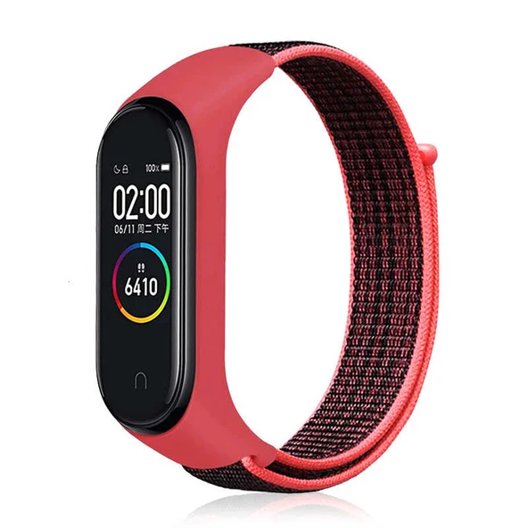 Zore Xiaomi ile uyumlu Mi Band 4 KRD-03 Hasır Kordon ürün görseli 1