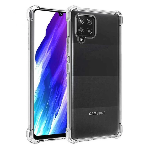 Zore Galaxy ile uyumlu A12 Kılıf Nitro Anti Shock Silikon ürün görseli 1