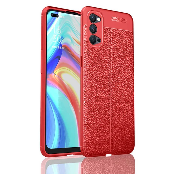 Zore Oppo ile uyumlu Reno 4 Kılıf Niss Silikon Kapak ürün görseli 1