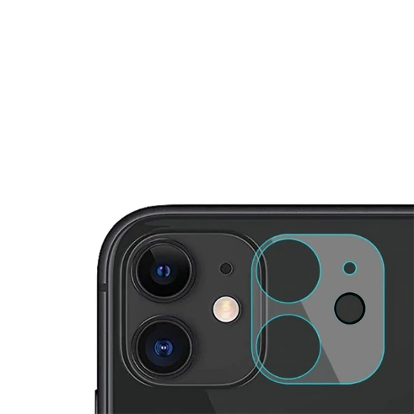 Zore Apple ile uyumlu iPhone 12 Kamera Lens Koruyucu Cam Film ürün görseli 1