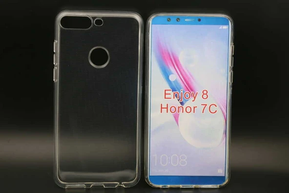 Zore Huawei ile uyumlu Honor 7C Kılıf Süper Silikon Kapak ürün görseli 1
