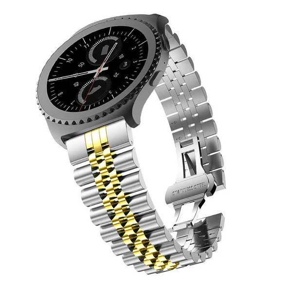 Zore Huawei ile uyumlu GT2 42mm KRD-36 20mm Metal Kordon ürün görseli 1
