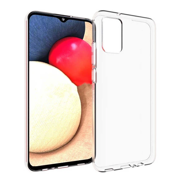 Zore Galaxy ile uyumlu A02S Kılıf Süper Silikon Kapak ürün görseli 1