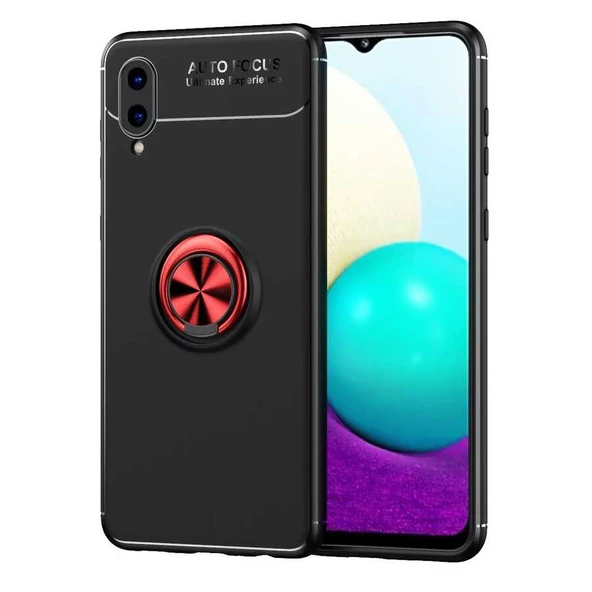 Zore Galaxy ile uyumlu A02 Kılıf Ravel Silikon Kapak ürün görseli 1