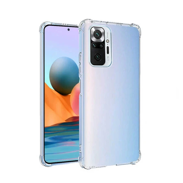 Zore Xiaomi ile uyumlu Redmi Note 10 Pro Kılıf Nitro Anti Shock Silikon ürün görseli 1