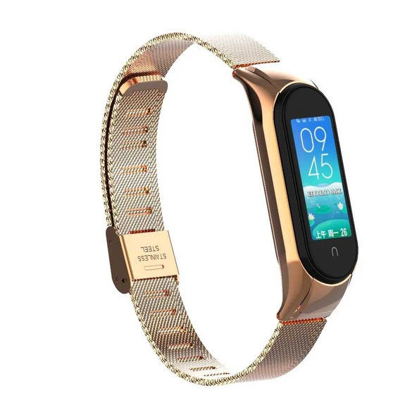 Zore Xiaomi ile uyumlu Mi Band 6 KRD-06 Metal Kordon ürün görseli 1