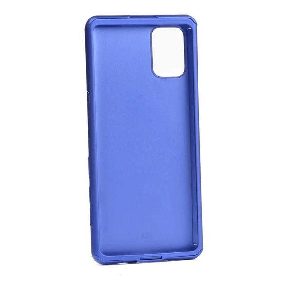 Zore Galaxy ile uyumlu A71 Kılıf 360 3 Parçalı Rubber Kapak ürün görseli 1