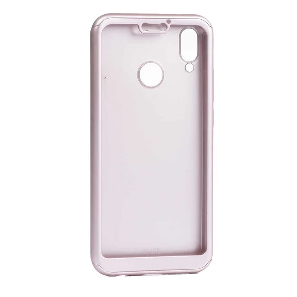 Zore Huawei ile uyumlu P Smart 2019 Kılıf 360 3 Parçalı Rubber Kapak ürün görseli 1