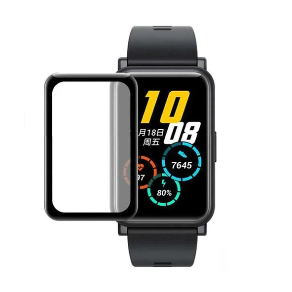 Zore Huawei ile uyumlu Watch Fit PMMA Pet Saat Ekran Koruyucu ürün görseli 1