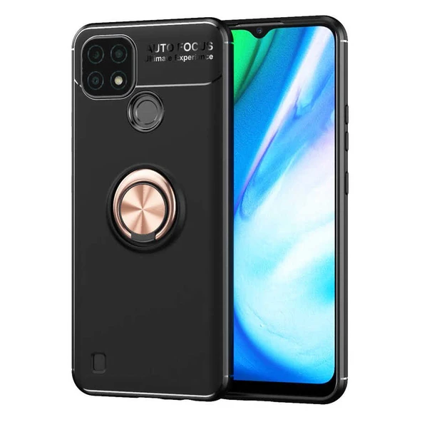 Zore Realme ile uyumlu C21 Kılıf Ravel Silikon Kapak ürün görseli 1